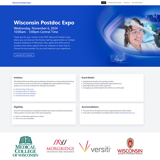 Wisconsin Postdoc Expo